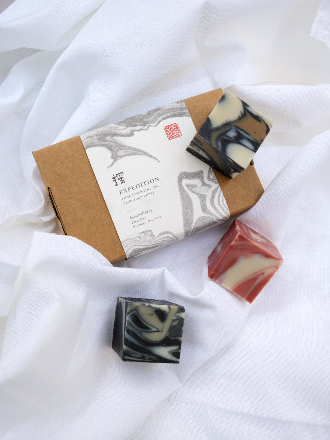 Marbled Clay Soap Set