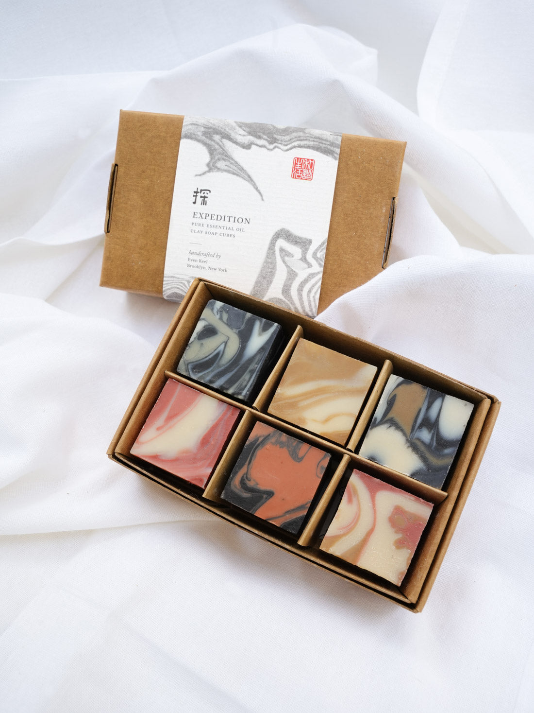 Marbled Clay Soap Set